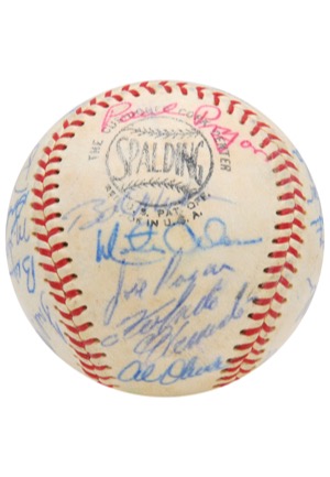 1969 Pittsburgh Pirates Team-Signed Baseball with Roberto Clemente (JSA • Dave Phillips LOA)