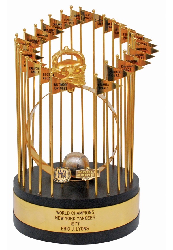 New York Yankees World Series Trophy, Cooperstown, New York…