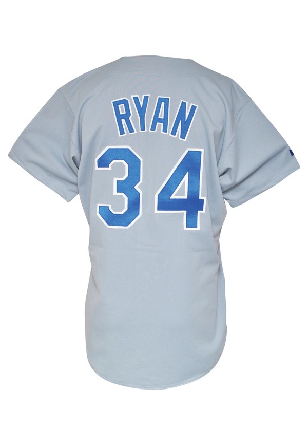 1992 Nolan Ryan Game Worn Uniform. Baseball Collectibles