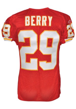 2010 Eric Berry Kansas City Chiefs Game-Used Home Jersey (Chiefs LOA)