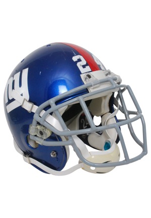 Circa 2003 Will Peterson New York Giants Game-Used Helmet