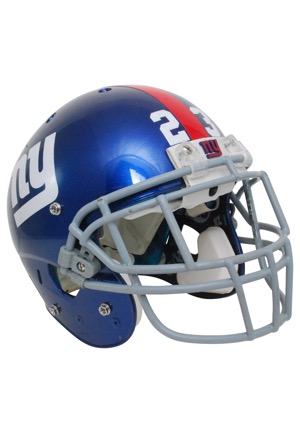 2010 Corey Webster New York Giants Game-Used Helmet