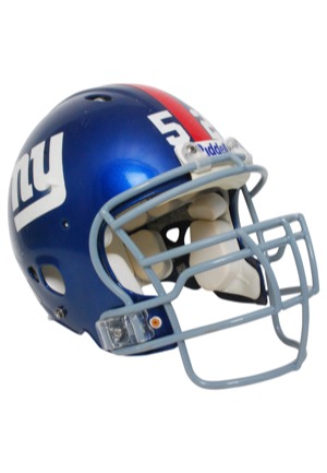 2004 Barrett Green New York Giants Game-Used Helmet