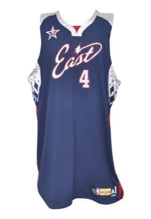 2/18/2007 Chris Bosh NBA Eastern Conference All-Star Game-Used & Autographed Jersey (JSA)