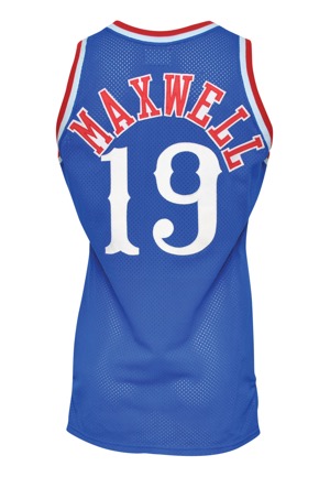 Circa 1986 Cedric Maxwell Los Angeles Clippers Game-Used Road Jersey (Equipment Manager LOA)