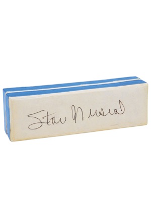 Stan Musial Model Harmonica with Autographed Box (JSA)