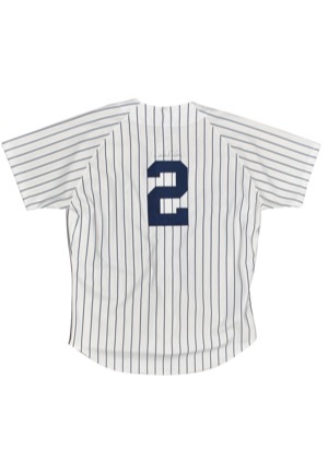 Derek Jeter New York Yankees Autographed Replica Home Pinstripe Jersey (JSA • Steiner)