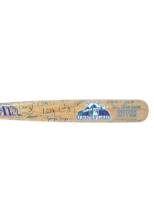 1998 NL All-Stars Team-Signed Bat (JSA)