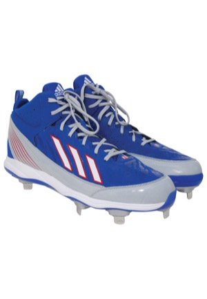 2014 Kris Bryant Chicago Cubs Game-Issued Cleats