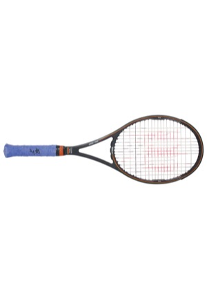 Pete Sampras Match-Used & Autographed Tennis Racquets (2)(JSA • Sampras Family LOA • 1990 U.S. Open Victory & First Grand Slam Title)