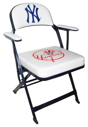 2007 Hideki Matsui New York Yankees Clubhouse Chair (Yankees-Steiner LOA • MLB Hologram)