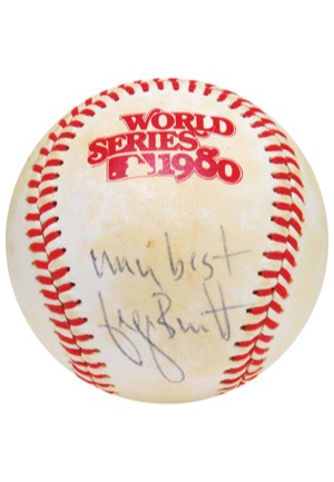 George Brett Single-Signed Baseballs (6)(JSA)