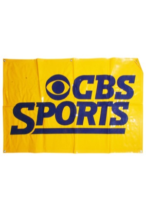 CBS Sports Vinyl Banner