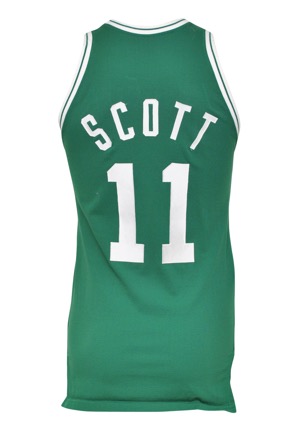 Circa 1976 Charlie Scott Boston Celtics Game-Used Road Jersey
