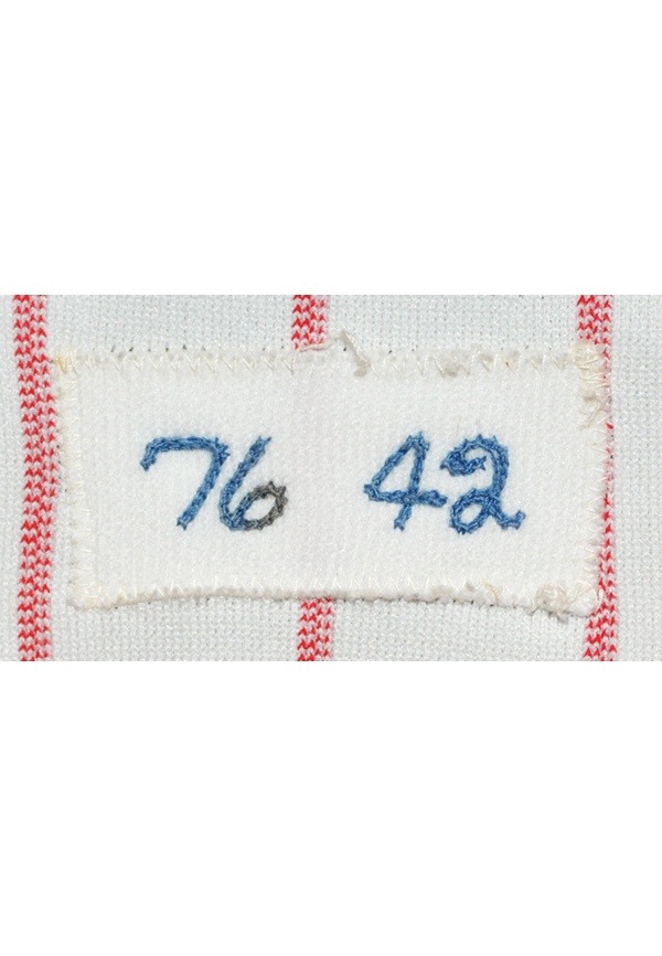 Lot Detail - Atlanta Braves Game-Used Jerseys – 1976 Roger Moret