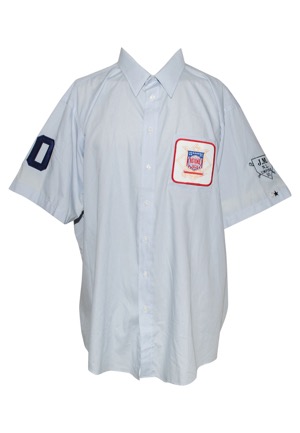 Late 1990s MLB Game Worn Umpire Shirt & Circa 1996 National League Umpires Shirts (3)