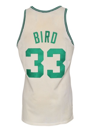 1988-89 Larry Bird Boston Celtics Game-Used Home Jersey