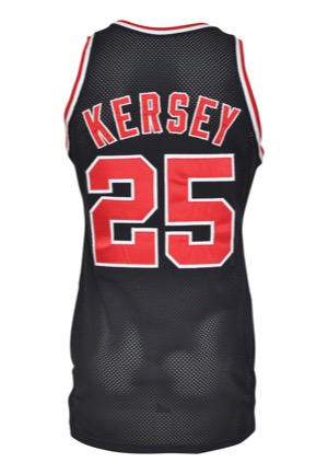 1987-88 Jerome Kersey Portland Trail Blazers Game-Used Road Jersey