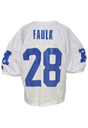 2000 Marshall Faulk NFC Pro Bowl Practice-Worn Mesh Jersey
