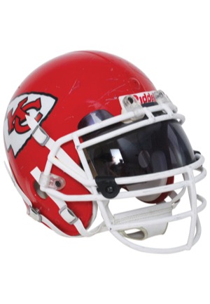 2010 Tamba Hali Kansas City Chiefs Game-Used Helmet (Sourced From the Team)