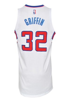 2014-15 Blake Griffin Los Angeles Clippers Game-Used Home Jersey