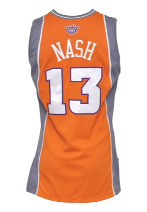 2007-08 Steve Nash Phoenix Suns Game-Used Road Alternate Jersey