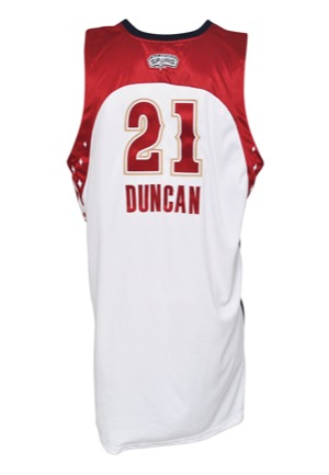 2007 Tim Duncan NBA All-Star Western Conference Pro Cut Jersey
