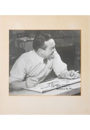 Willard Mullin Autographed Photo (JSA)