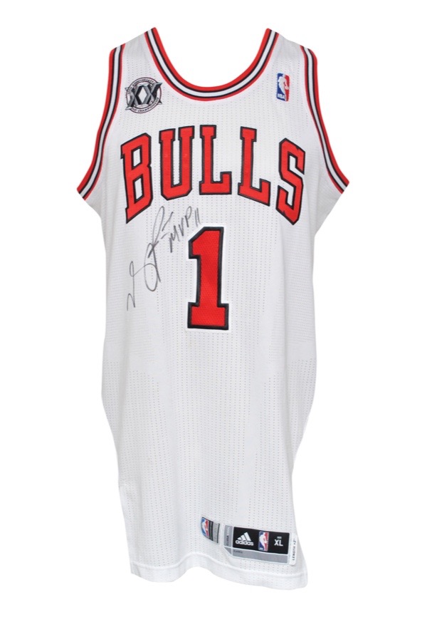 Lot Detail - Derrick Rose Autographed & Inscribed MVP '11 Chicago