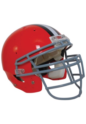 Circa 2010 Joe Thomas Cleveland Browns Game-Used Helmet