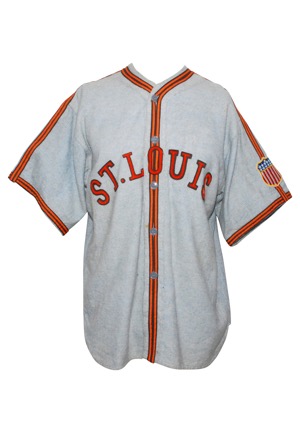1986 Keith Carradine "A Winner Never Quits" Screen-Worn St. Louis Browns Jersey