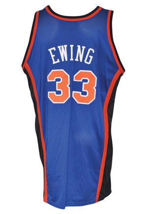 1999-00 Patrick Ewing New York Knicks Game-Used Road Jersey