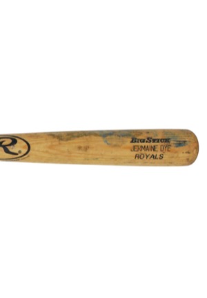 Jermaine Dye Kansas City Royals Game-Used Bat (PSA/DNA)
