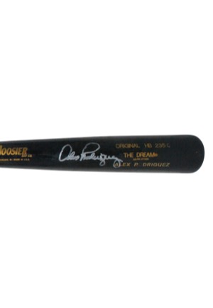 Circa 2000 Alex Rodriguez Pro Model Batting Practice Autographed Bat (JSA • PSA/DNA)