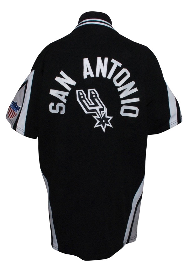 Lot Detail - 1988-89 San Antonio Spurs Worn Warm-Up Jacket