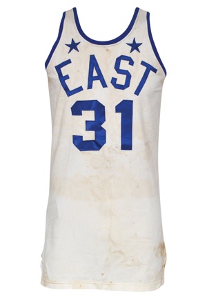 1970 Darel Carrier ABA All-Star Game-Used Eastern Conference Jersey (Carrier LOA)
