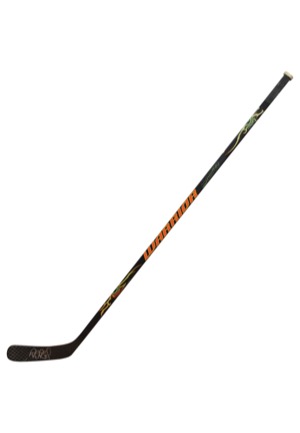 2008 Rob Blake San Jose Sharks Game-Used & Autographed Hockey Stick (JSA • Team COA)