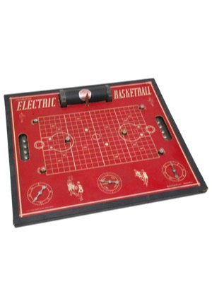 Vintage Jim Prentice Electric Basketball Board Game