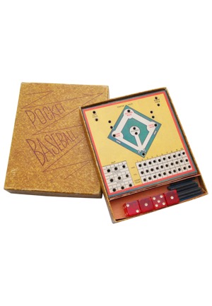 Vintage "Pocket Baseball" Board Game