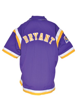1996-97 Kobe Bryant Rookie Los Angeles Lakers Worn Road Warm-Up Jacket (Rare)