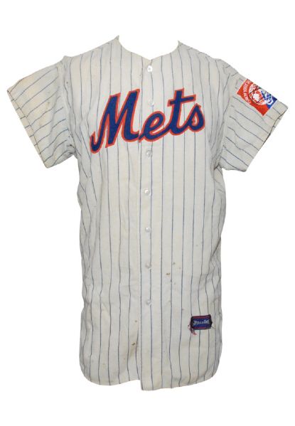1962 Joe Ginsberg/Sammy Drake New York Mets Game-Used Home Flannel Uniform (2)(Franchise Inaugural Season • Very Rare All-Original Example • Sourced From Swoboda)