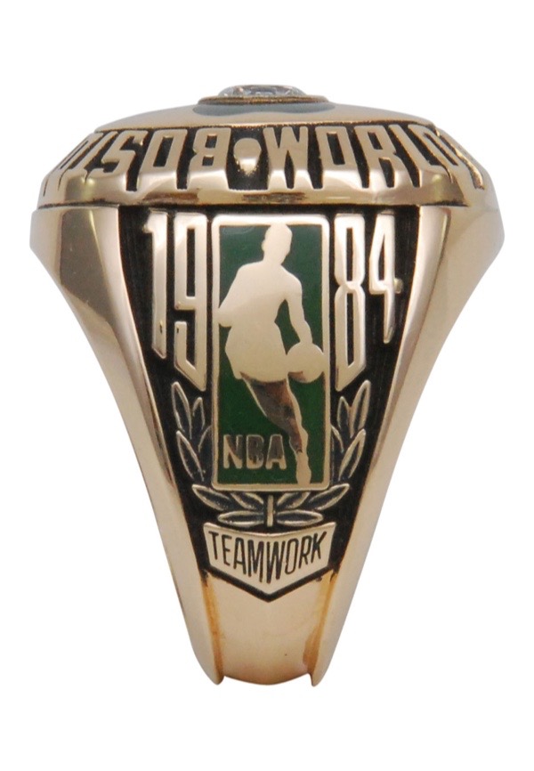 Lot Detail - 1984 BOSTON CELTICS NBA CHAMPIONSHIP RING - 14K GOLD