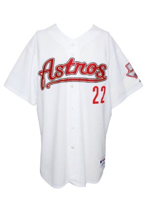 2005 Roger Clemens Houston Astros Game-Used & Autographed Home Jersey (JSA)