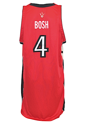 2003-04 Chris Bosh Rookie Toronto Raptors Game-Used Road Jersey