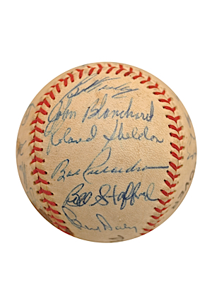 1961 New York Yankees Team-Signed Baseball (JSA • PSA/DNA • Championship Season)