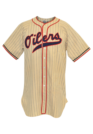 1940 Jerome "Dizzy" Dean Tulsa Oilers Game-Used Home Flannel Uniform (2)(Only Known Example)
