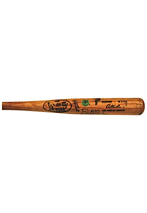 1991-94 Orel Hershiser Los Angeles Dodgers Game-Used & Autographed Bat (JSA • PSA/DNA)