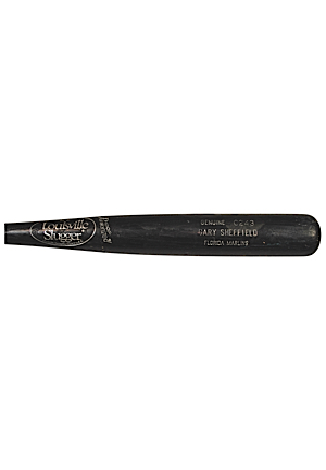 1995-97 Gary Sheffield Florida Marlins Game-Used Bat (PSA/DNA)