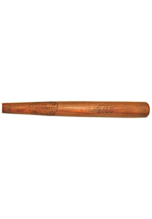 1919-22 Ty Cobb Detroit Tigers Team-Index Pro Stock Bat (PSA/DNA)