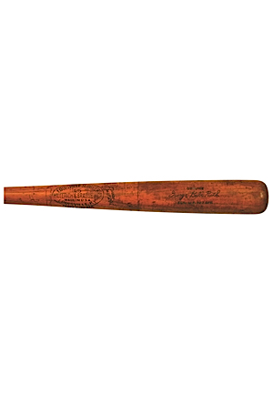 1939-43 Babe Ruth Game-Used Barnstorming Bat (PSA/DNA GU8 • Post-Career Order For Exhibition Use)